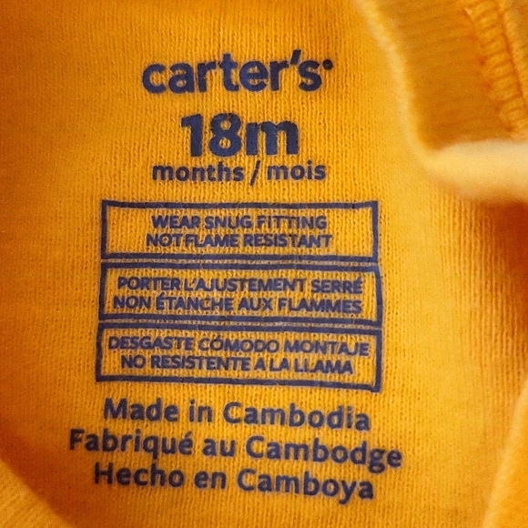 Carter's two piece pajama set - Picture 2 of 5